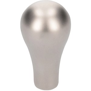 Siro Möbelknopf 2416, Metall, Nickelfarbig Matt, Ø 16 mm.