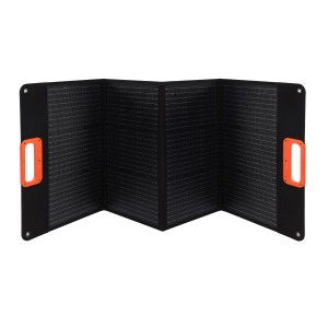 Yard Force Solarpanel Flex LX SPP10 100W, faltbar mit Tragegriffen. Ideal für Camping & Outdoor.