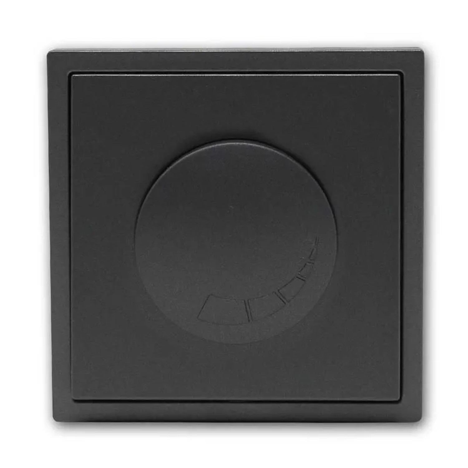 McPower LED Dimmer SHALLOW Anthrazit 230V 300W mit Rahmen