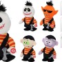Halloween Figuren, 20 cm, mit Sound & Bewegung, 4 Farbvarianten.