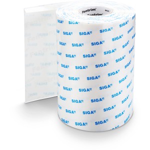 Siga Fentrim IS 20 Klebeband, 15/285 mm x 25 m Rolle, für winddichte Fenster- und Türrahmenverklebung.