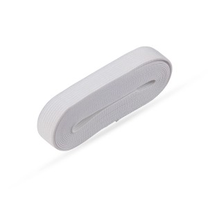 Weißes ProHome Gummiband, 2,5 m x 1,5 cm, für Näh- und Bastelarbeiten.