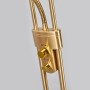 Lindby LED Stehlampe Josefin 9945234 Dimmbar Modern in Gold Messing aus Metall 2-flammig Wohnzimmerleuchte_8