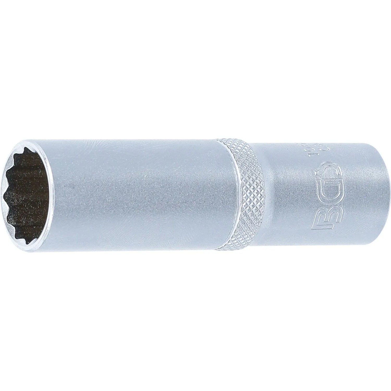 BGS Steckschlüssel Einsatz Zwölfkant Tief Antrieb Innenvierkant 12 5 Mm  1 2 Zoll  SW 16 Mm 10683