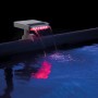 Intex LED Wasserfall Cascadee mit roter Beleuchtung für Pools.