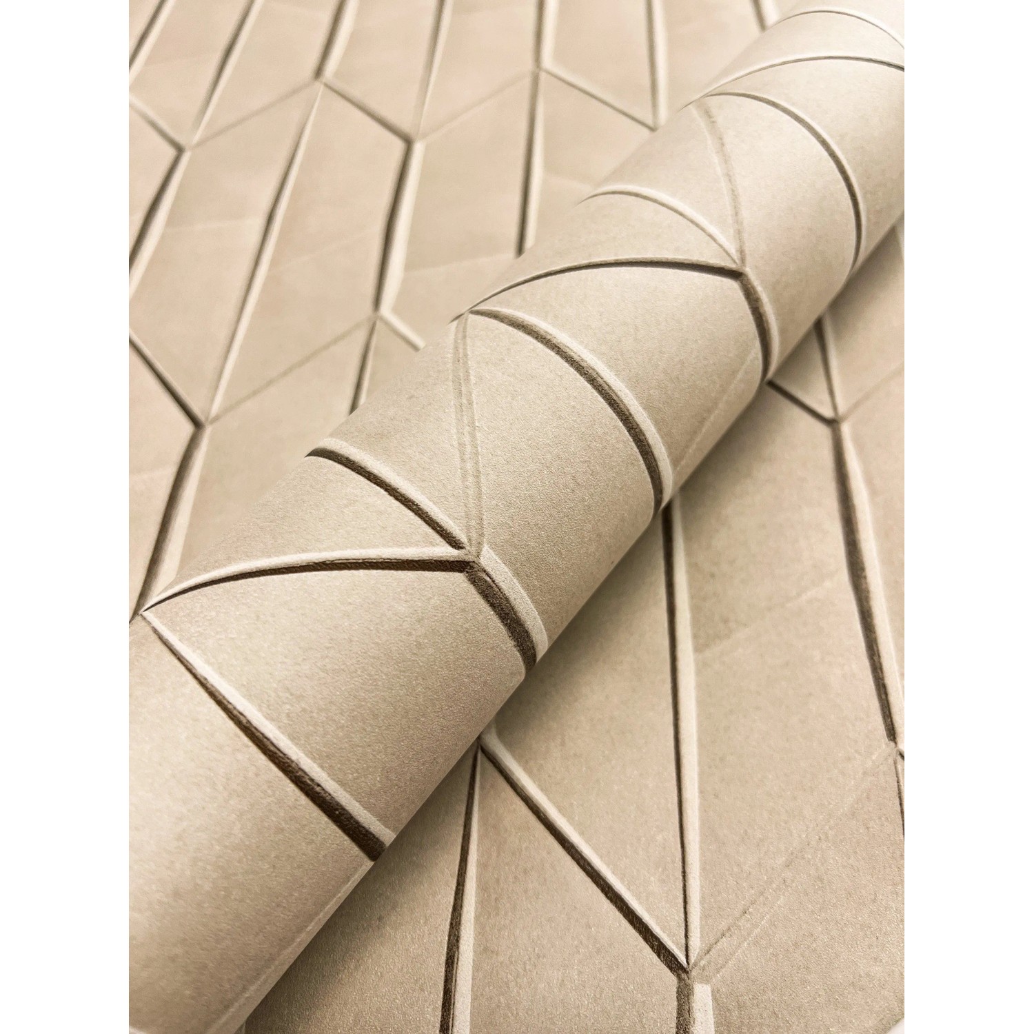 Newroom Vliestapete Leandri Beige Muster Modern günstig online kaufen