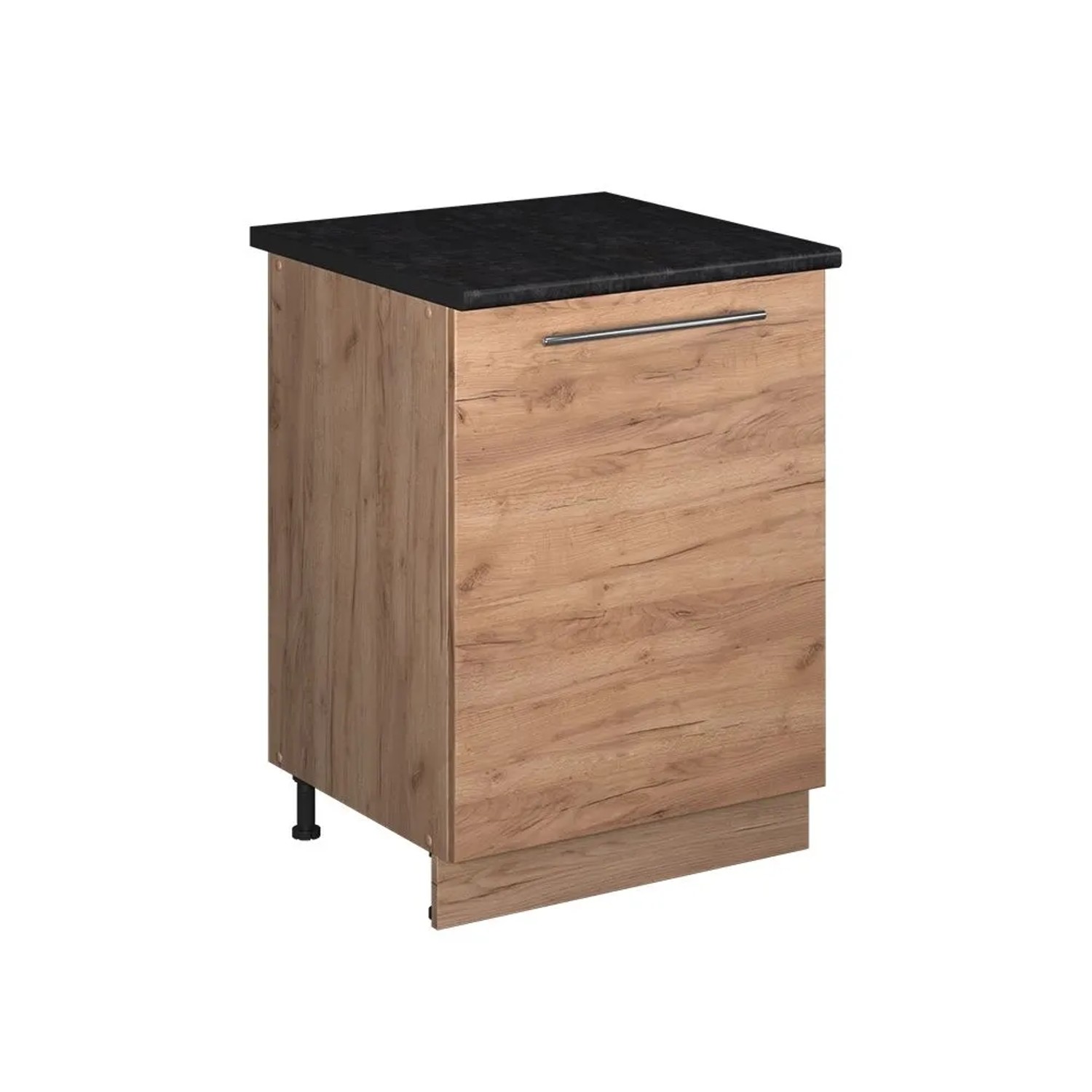 Vicco Küchenunterschrank Fame-Line Goldkraft Eiche/Goldkraft Eiche 60 x 82 1 Tür mit Arbeitsplatte Art Nr 65194