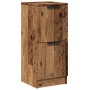 vidaXL Sideboard Altholz-Optik 30x30x70 cm Holzwerkstoff 856959