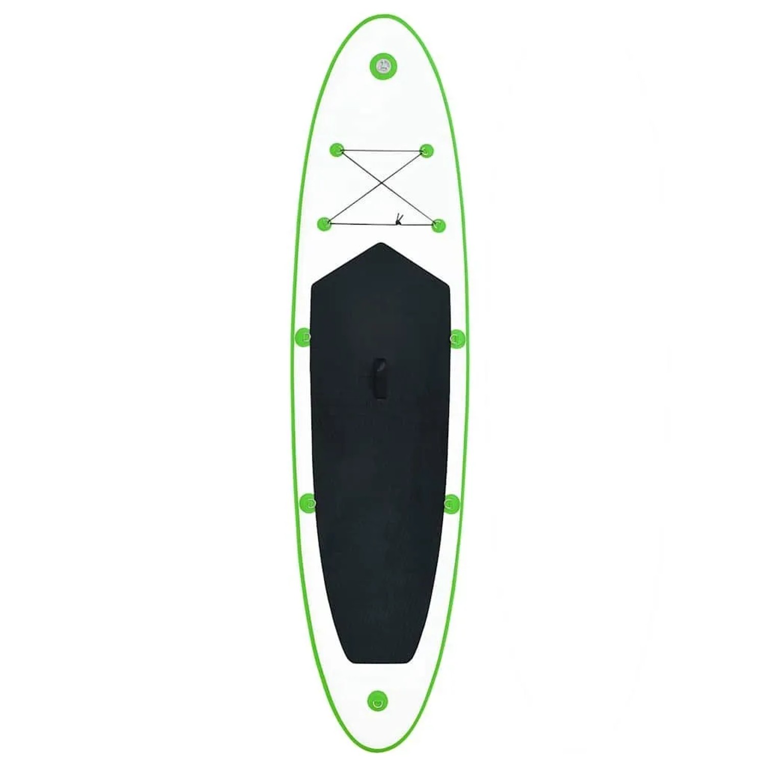 vidaXL SUP-Board-Set Aufblasbar Grün und Weiß 92734_4