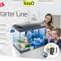 Tetra Starter Line LED Aquarium 80L Komplettset im Karton, mit Zubehör und Familie.