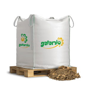 Bigbag Galamio Baumsubstrat II (500kg) auf Palette, überbaubar, für Pflasterarbeiten.