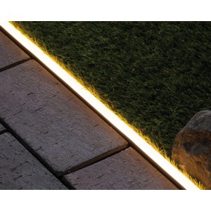 Paulmann Plug & Shine LED-Profil, 1m, für Wegebeleuchtung im Garten.