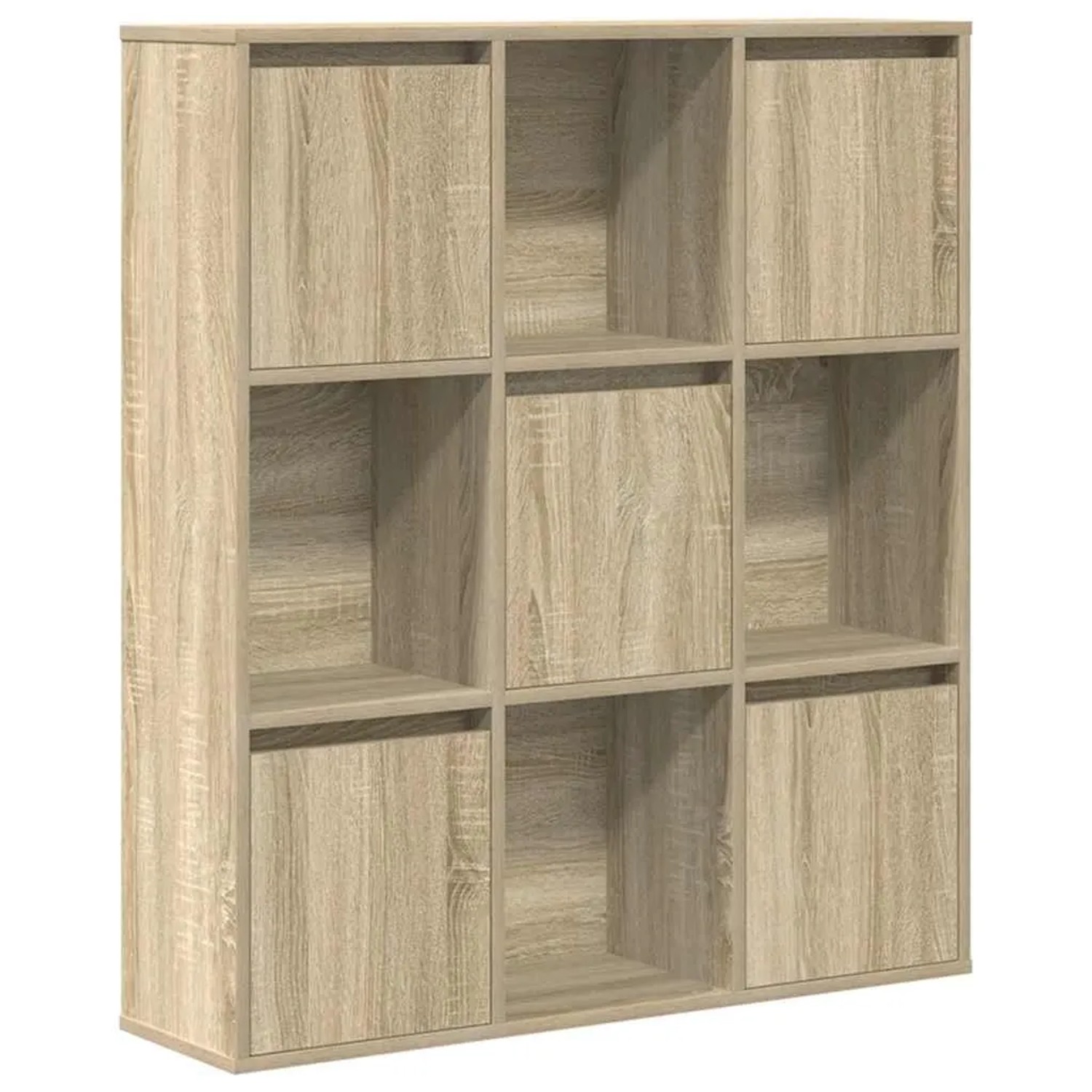 vidaXL Bücherregal Sonoma-Eiche 89x24x101,5 cm Holzwerkstoff 860402 günstig online kaufen