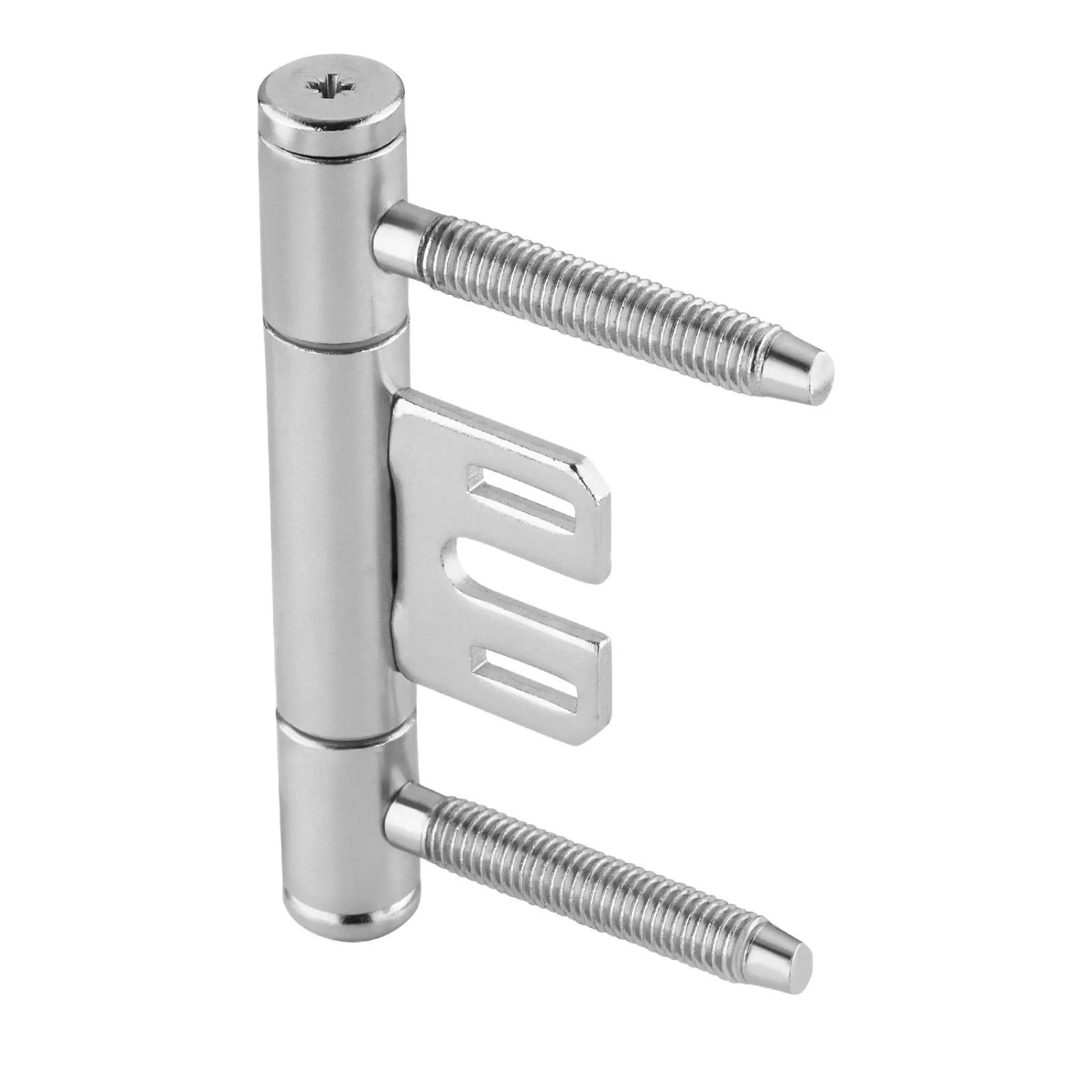SOTECH Türband 3-Teilig Ø15 mm Stahl Vernickelt für Stahlzargen