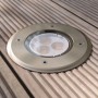 Lucande LED Bodeneinbauleuchte AVA, 3-flammig, Alu, wasserdicht, für Terrasse & Garten.