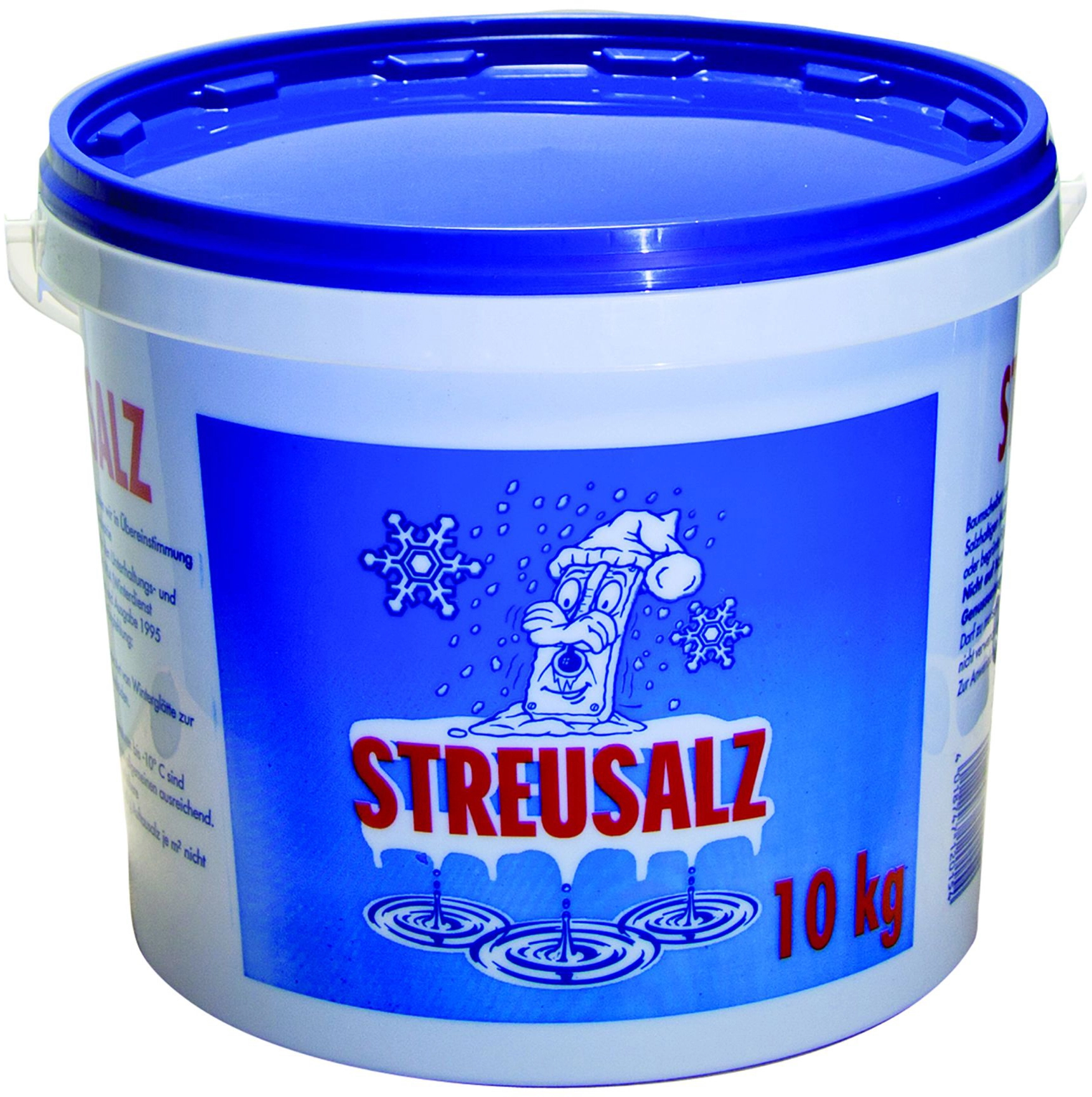 Streusalz 2 x 10 kg bucket with shovel, German salts, quality defrosting  salt, top quality, winter salt
