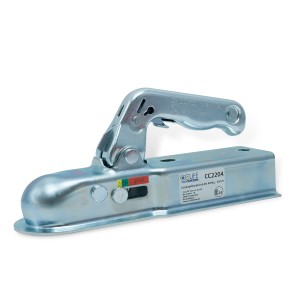 CCLIFE Zugkugelkupplung, 800kg, für ungebremste Anhänger und 60mm Vierkantrohr.