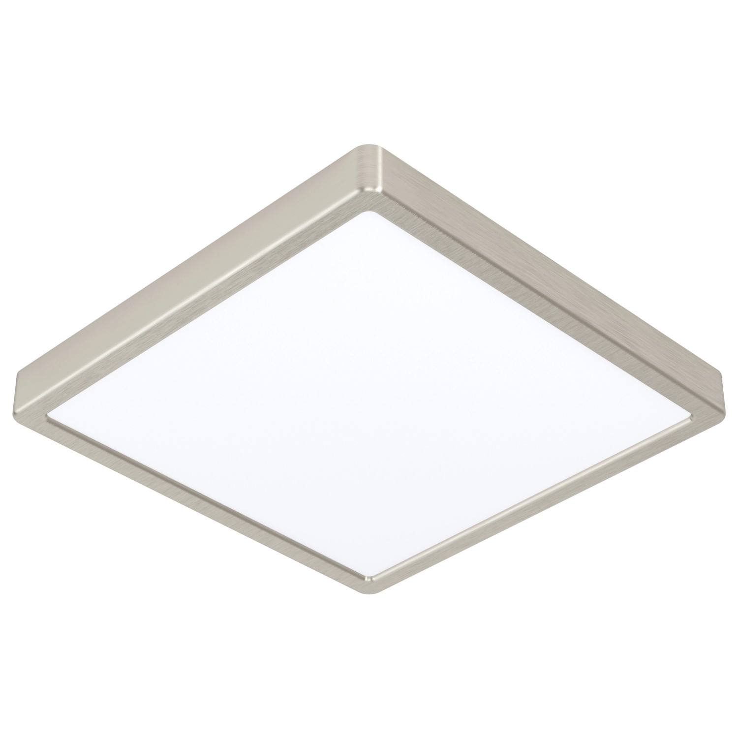 Eglo LED-Aufbauleuchte Fueva 5 Nickel matt-Weiß 28,5 cm x 28,5 cm, 20 W
