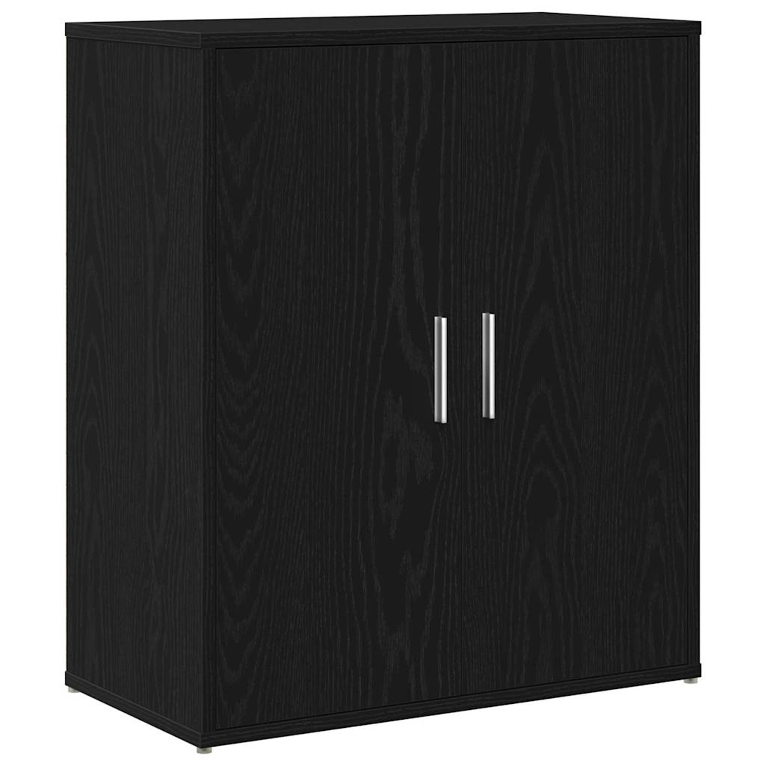 vidaXL Sideboard Schwarze Eiche 60x31x70 cm Holzwerkstoff 869143 günstig online kaufen
