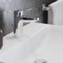 Ideal Standard Ceraflex Armaturenpaket mit Waschtisch- und Brausearmatur in Chrom.
