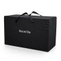 Verpackung des Bestway Eisbad Glacial Dip mit Tragegriffen. Aufdruck: Glacial Dip.