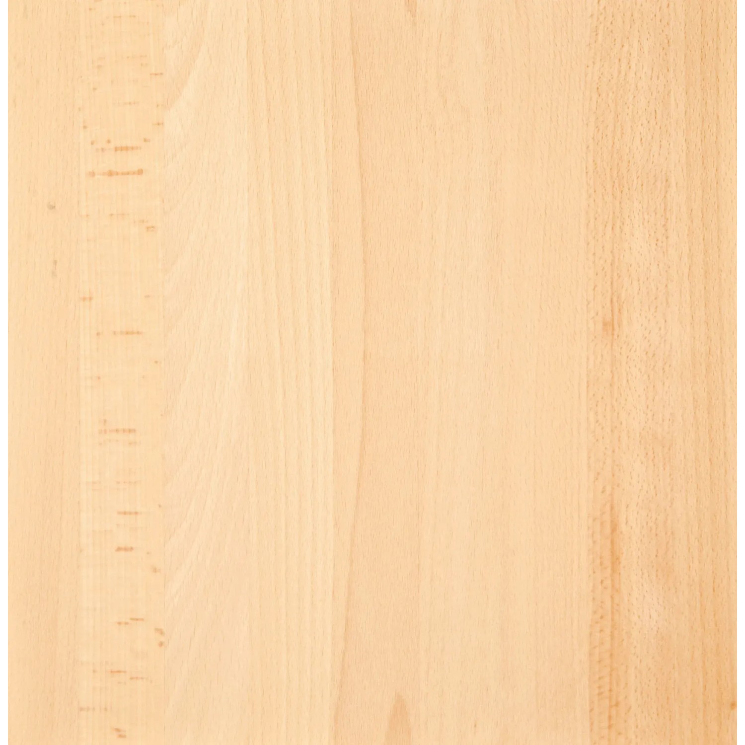 Leimholzplatte Buche, Naturwuchs, 60x20x1,8cm, unbehandelt, für Regalböden & Möbelbau.
