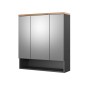 Vicco Badspiegelschrank Eden Anthrazit 70 x 78