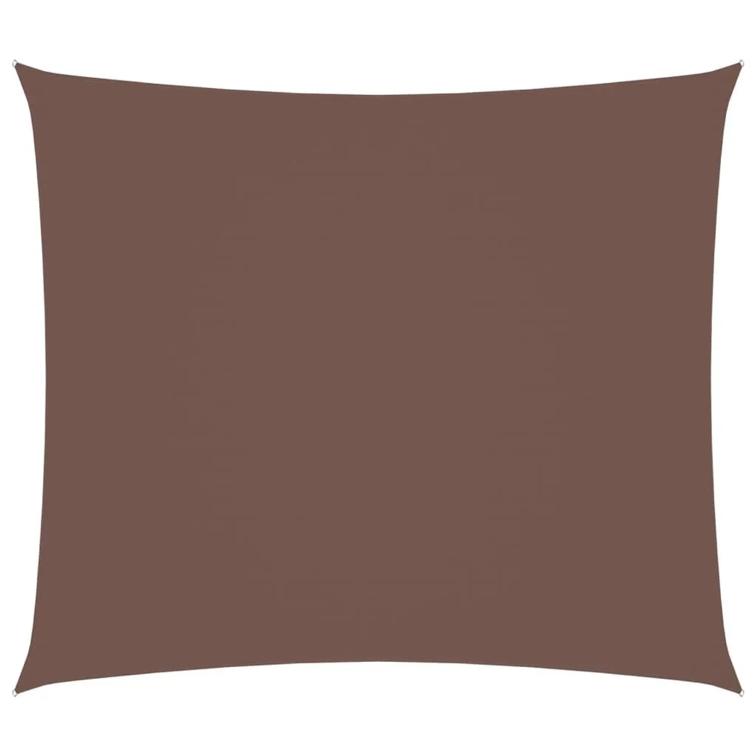 Furnicato Sonnensegel Oxford-gewebe Rechteckig 25x3 M Braun