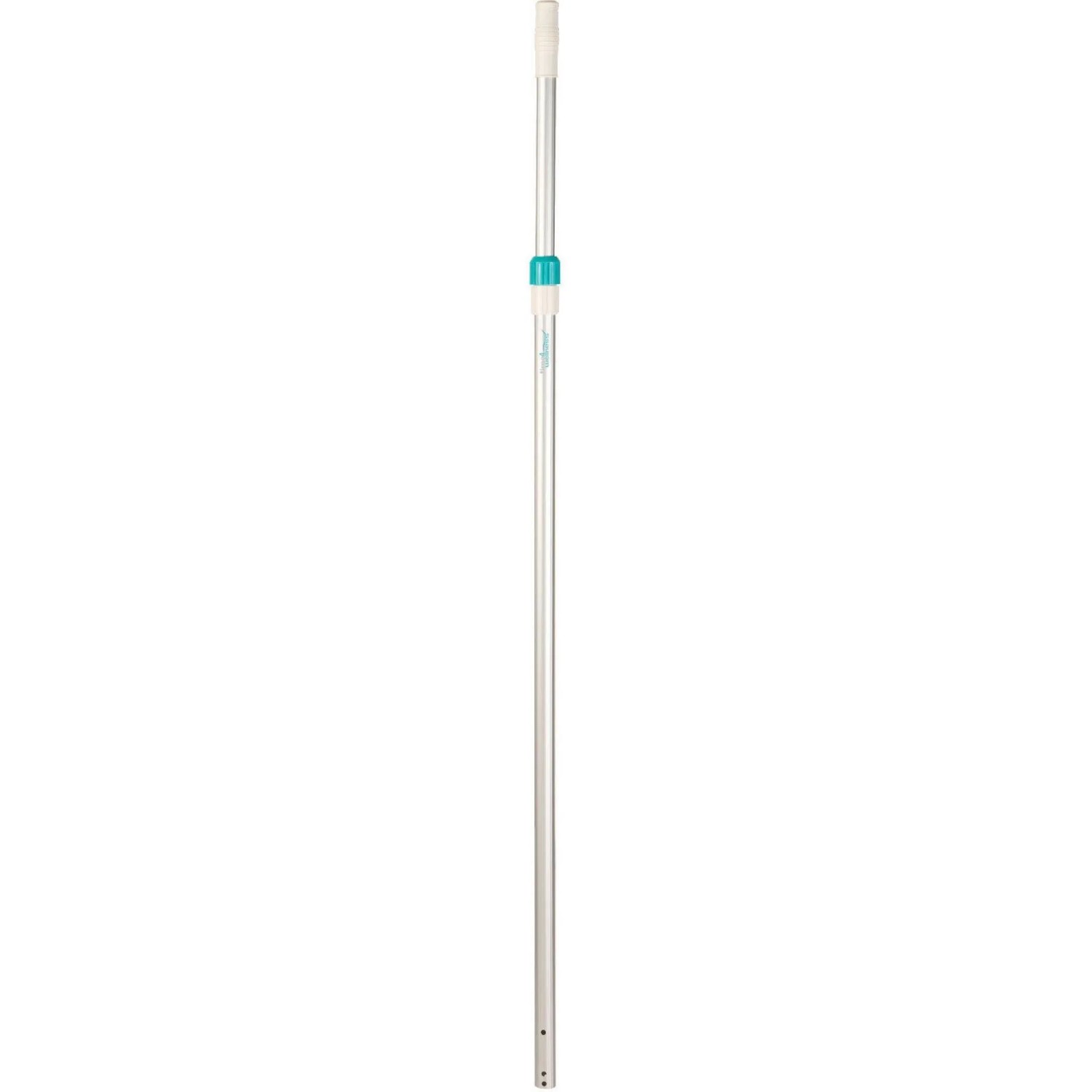 Time4Wellness Komfort Pool Teleskopstange aus Aluminium ausziehbar 1,20 bis 2,40m