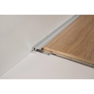 Egger Alu-Abschlussprofil Typ 103 Silber 100 cm