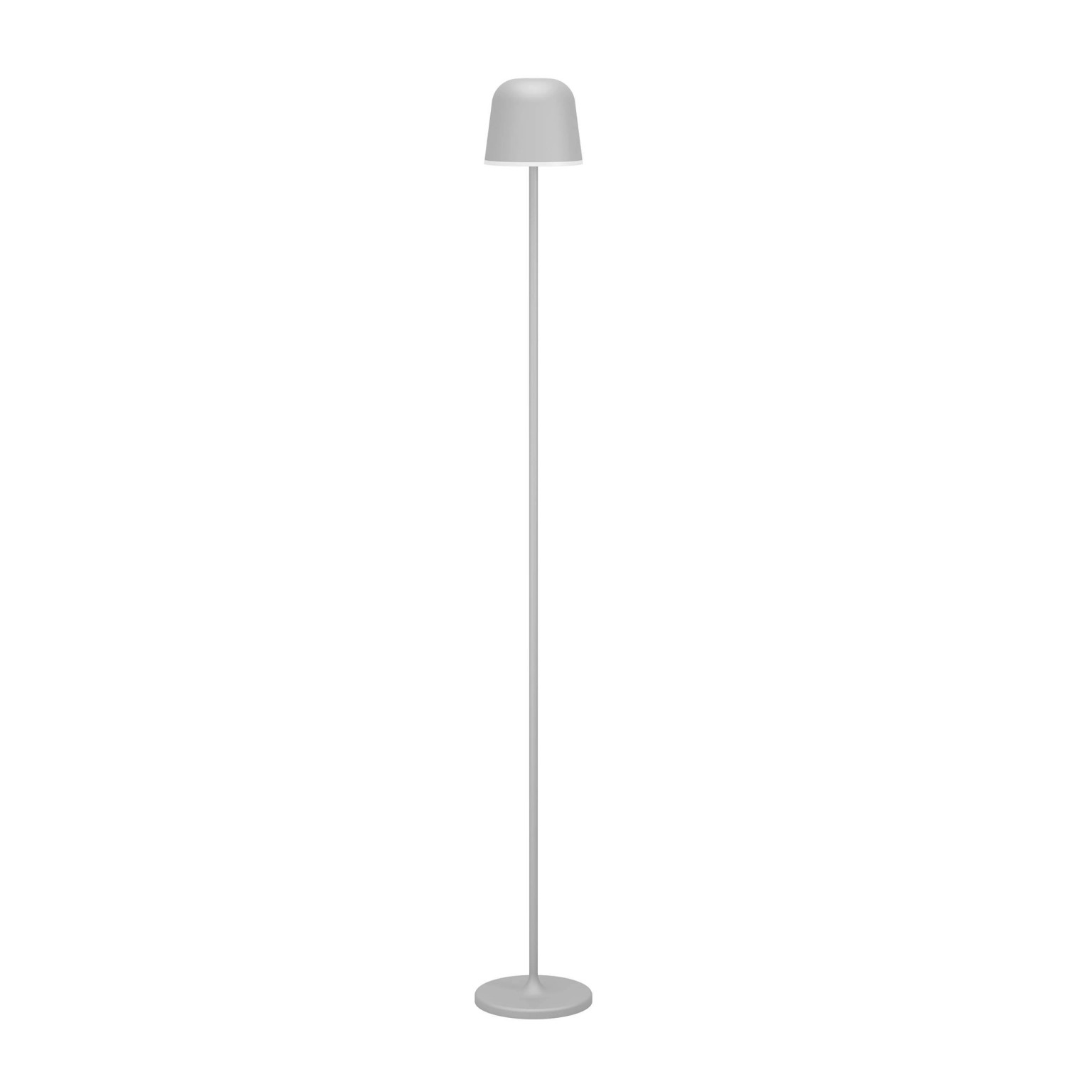 EGLO LED Akku Stehlampe MANNERA-L kabellose Touchdimmer Grau IP54 günstig online kaufen