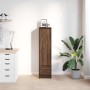 vidaXL Highboard Braun Eichen-Optik 29,5x34x119,5 cm Holzwerkstoff 861658_3