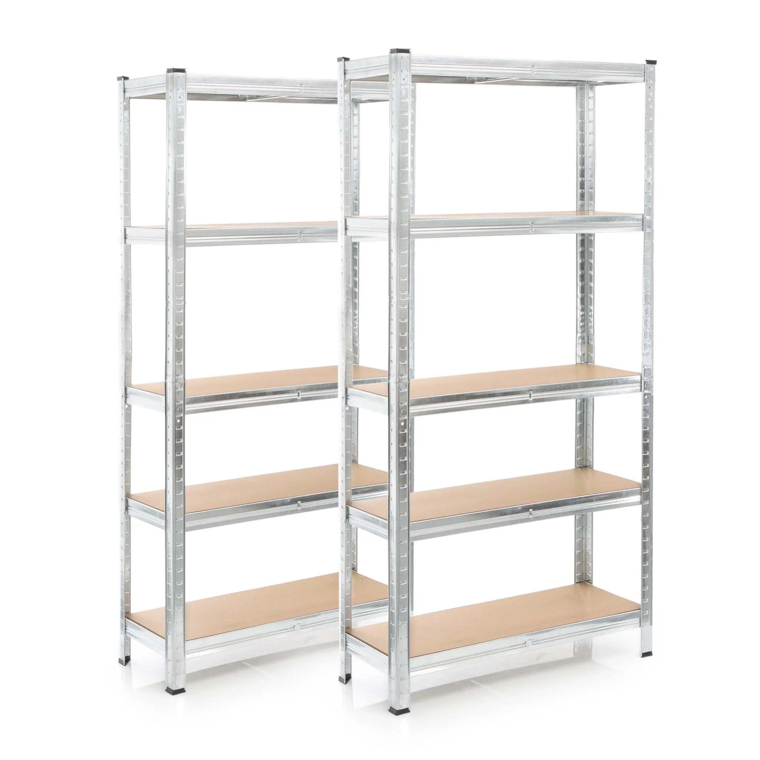 Wiltec Set 2X Schwerlastregal Verzinkt 154X75X30Cm Steckregal 875Kg Werkstatt