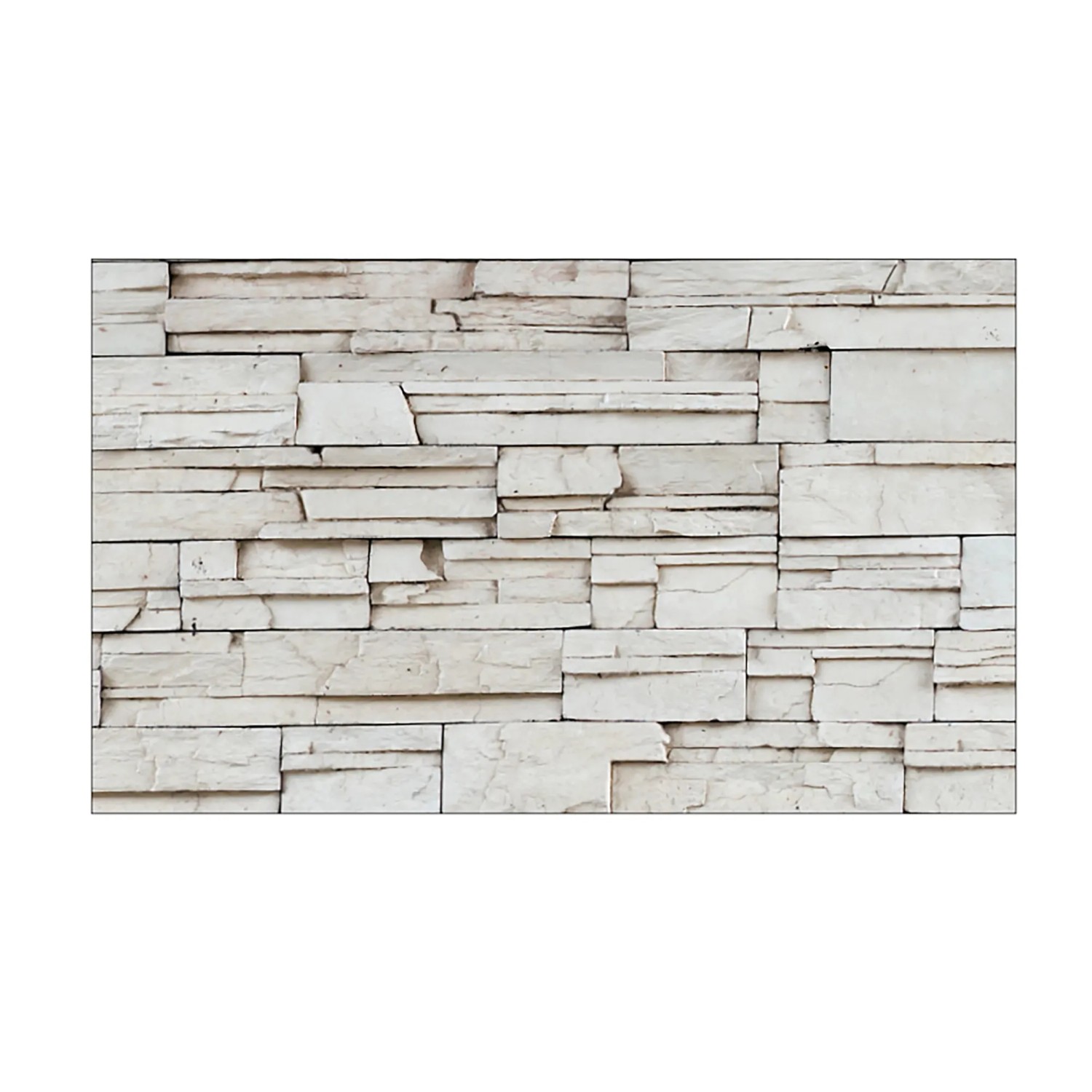 MySpotti Küchenrückwand Profix Cucina Rocky Wall 100 x 60 cm Steinweiß