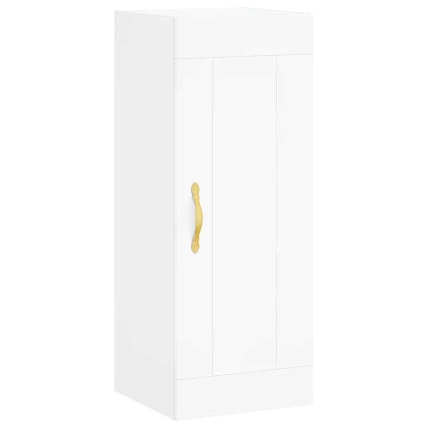 vidaXL Wandschrank Weiß 34,5x34x90 cm Holzwerkstoff 835018