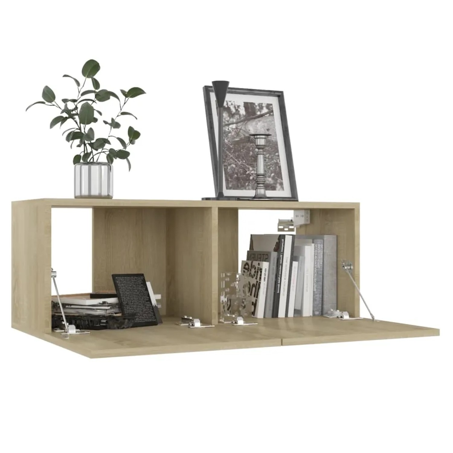 vidaXL 5-tlg. TV-Schrank-Set Sonoma-Eiche Holzwerkstoff  Modell 11