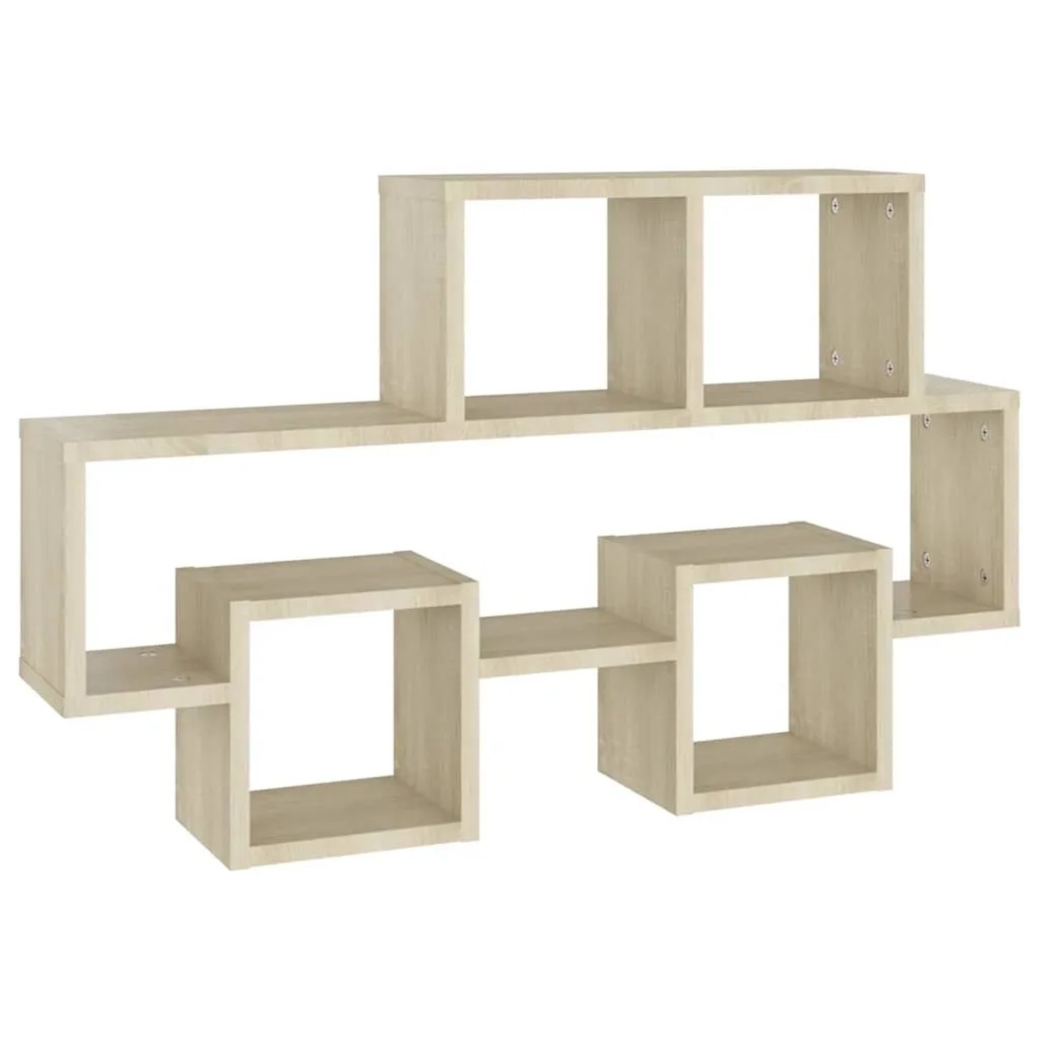 vidaXL Wandregal in Autoform Sonoma-Eiche 82x15x51 cm Holzwerkstoff 807253