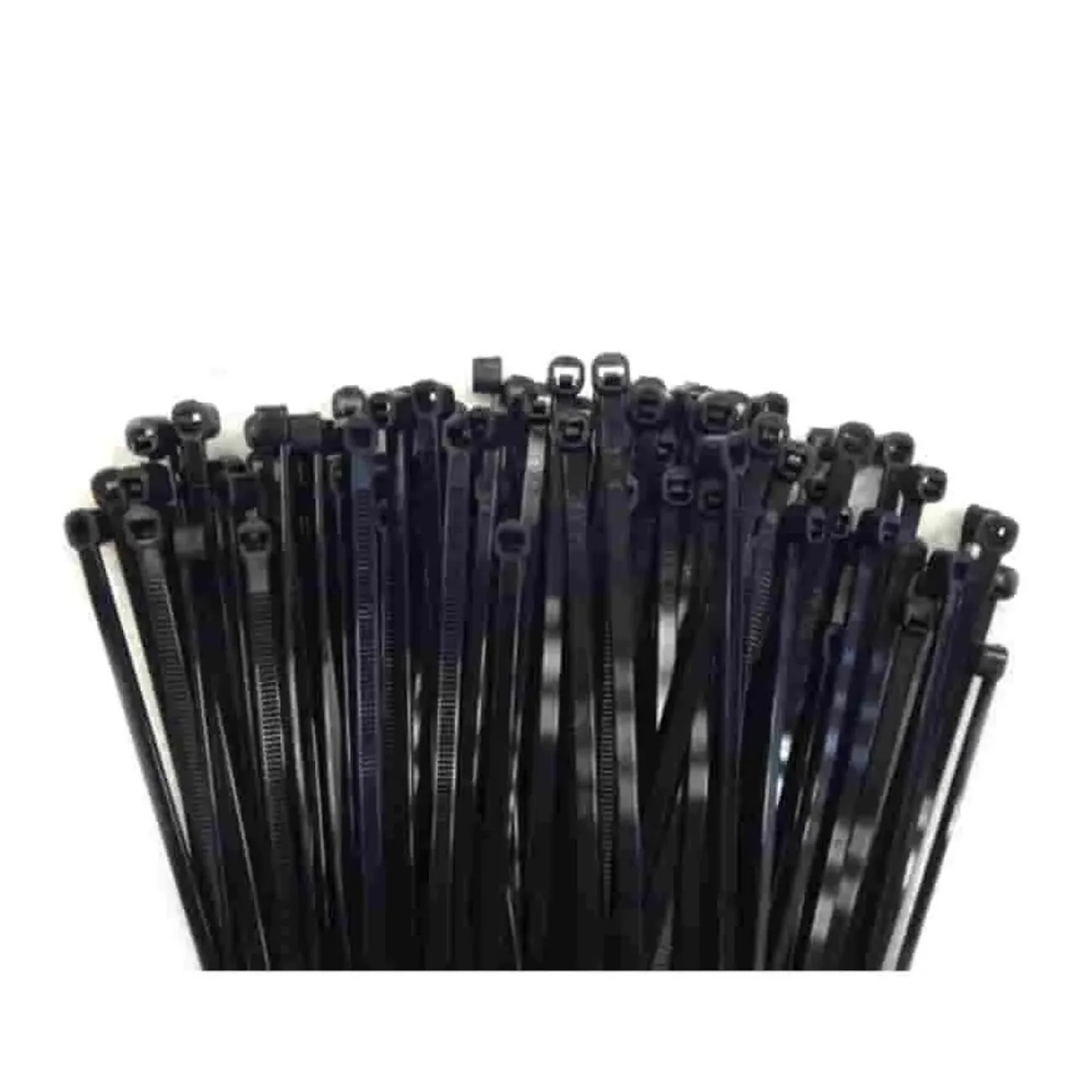 Klasebo Kabelbinder 100 Stk. 370 x 4,8 mm Schwarz UV-Beständig PA6,6