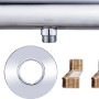 baliv Thermostat-Duscharmatur DU-2060 Chrom mit Zubehör für die Installation.