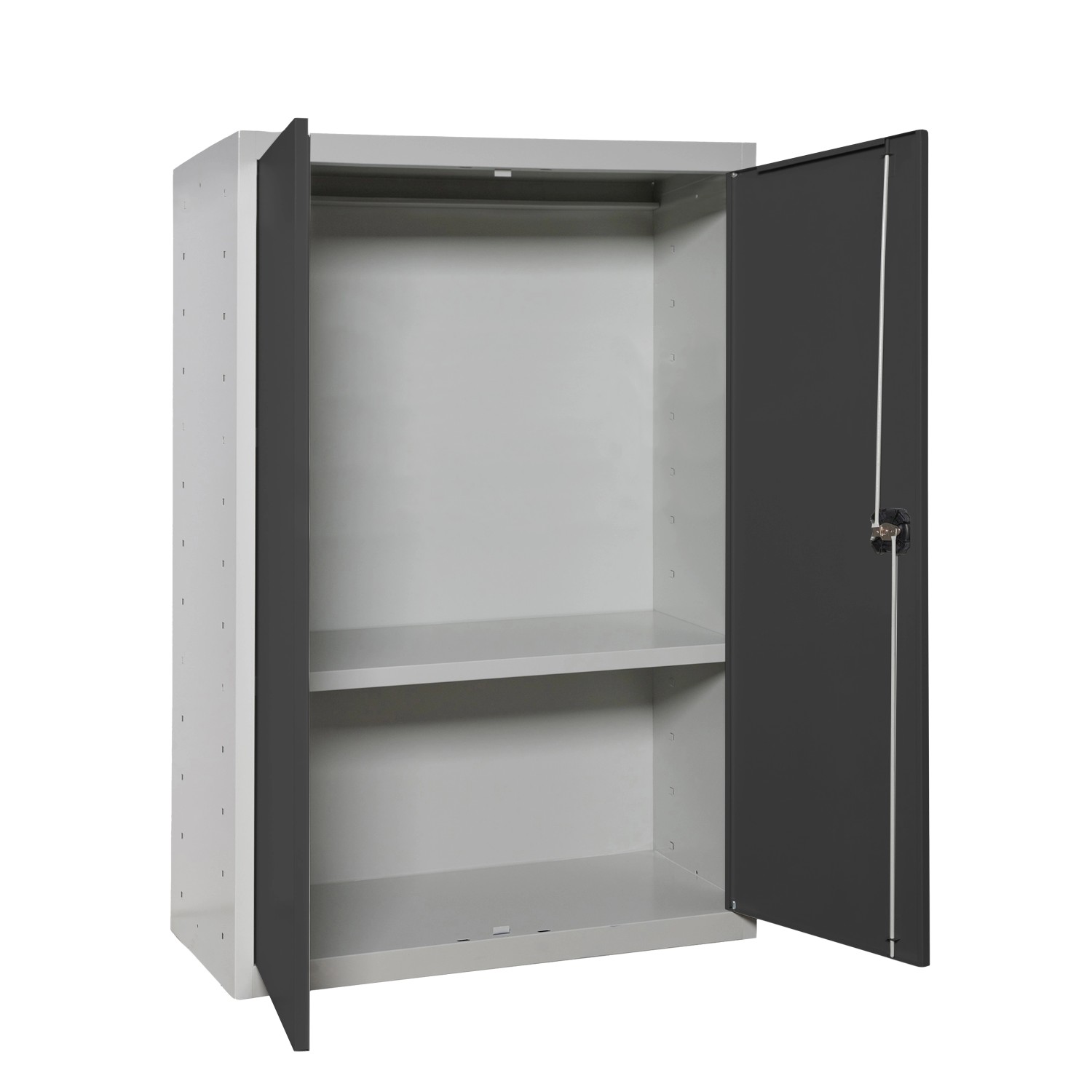 PROREGAL Stahlschrank AMEGO HxBxT 90 x 80 x 40 cm 1x Fachboden Anthrazit-Gr günstig online kaufen