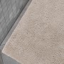 Beiger Schöner Wohnen Badteppich Bahamas, 67x110 cm, uni, weiche Textur.