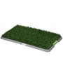 PawHut Hundetoilette mit Grasmatte für Welpen-Training, Töpfchen-Training.