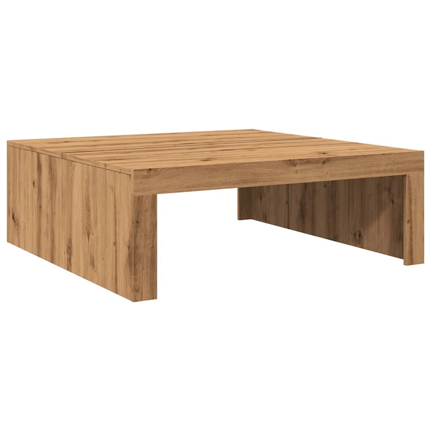 vidaXL Couchtisch Artisan-Eiche 100x100x35 cm Holzwerkstoff 856685 günstig online kaufen
