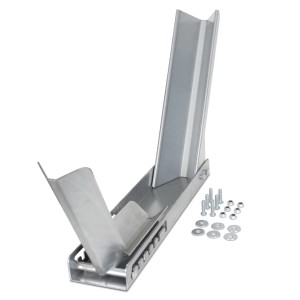 Stema Fahrradwippe für Anhänger, geeignet für Reifen von 30-70 mm, inklusive Montagematerial.