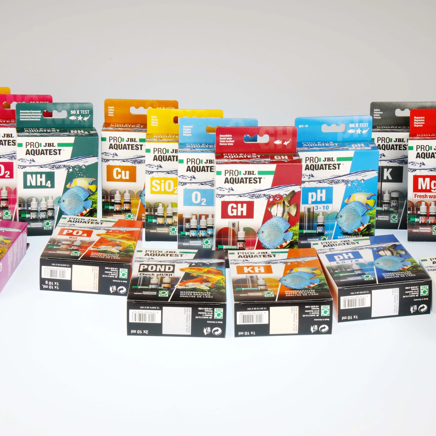 JBL ProAquaTest PO4 Phosphat Sensitiv, Wassertest für Aquarien zur Phosphat-Bestimmung.