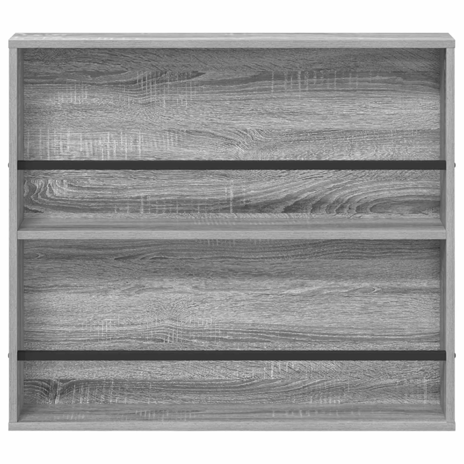 vidaXL Magazinregal Graues Sonoma 80 x 12 x 70 cm Holzwerkstoff 890846