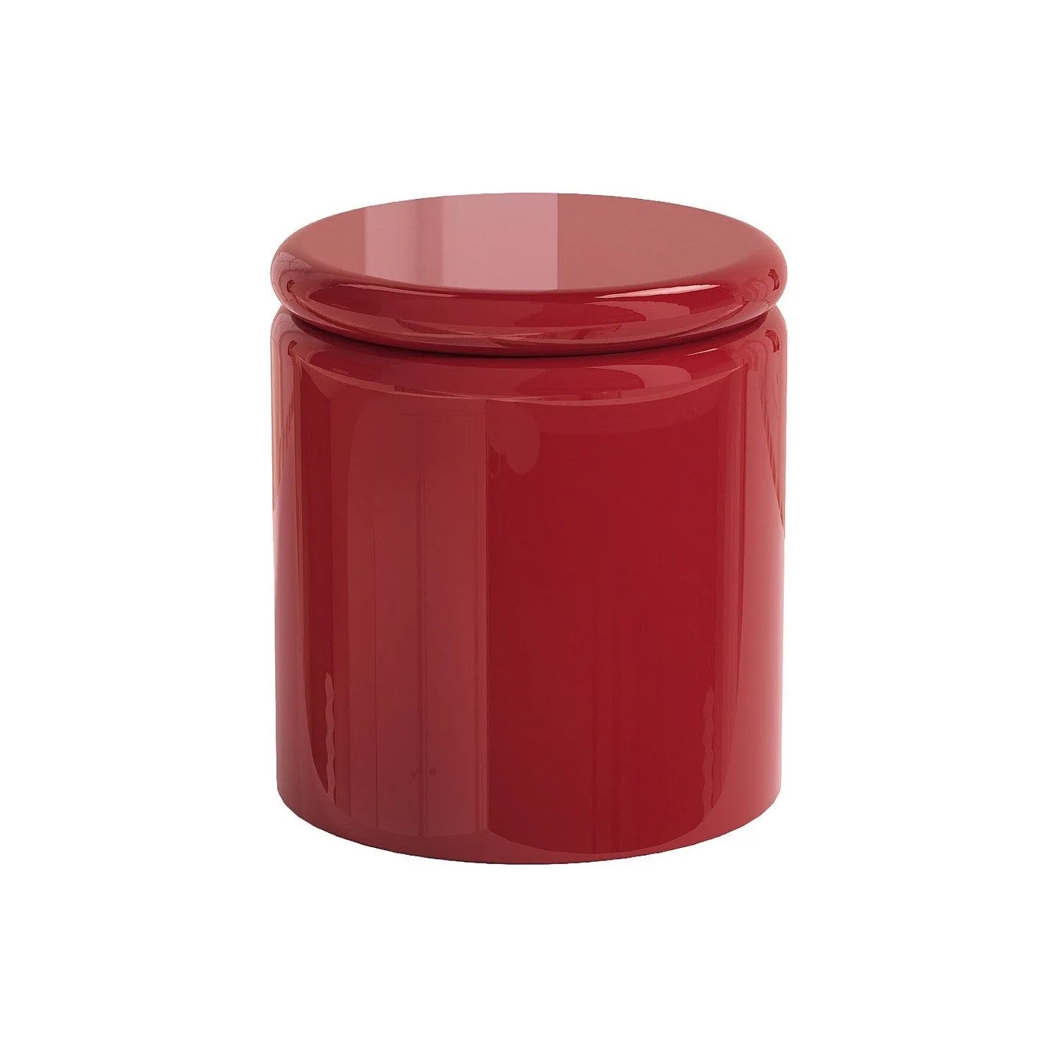 Vente-unique Beistelltisch Amofa Rot 40 cm