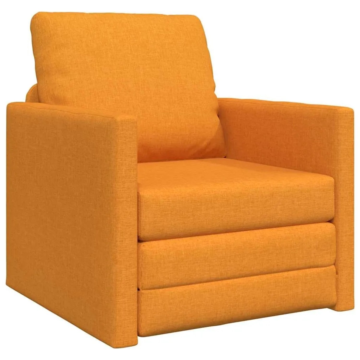 vidaXL Schlafsofa Dunkelgelb 74 x 77 x 81 cm Stoff 4106629 günstig online kaufen