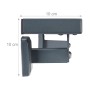 Relaxdays Handlauf Stahl Anthrazit Eckig 150 cm_5