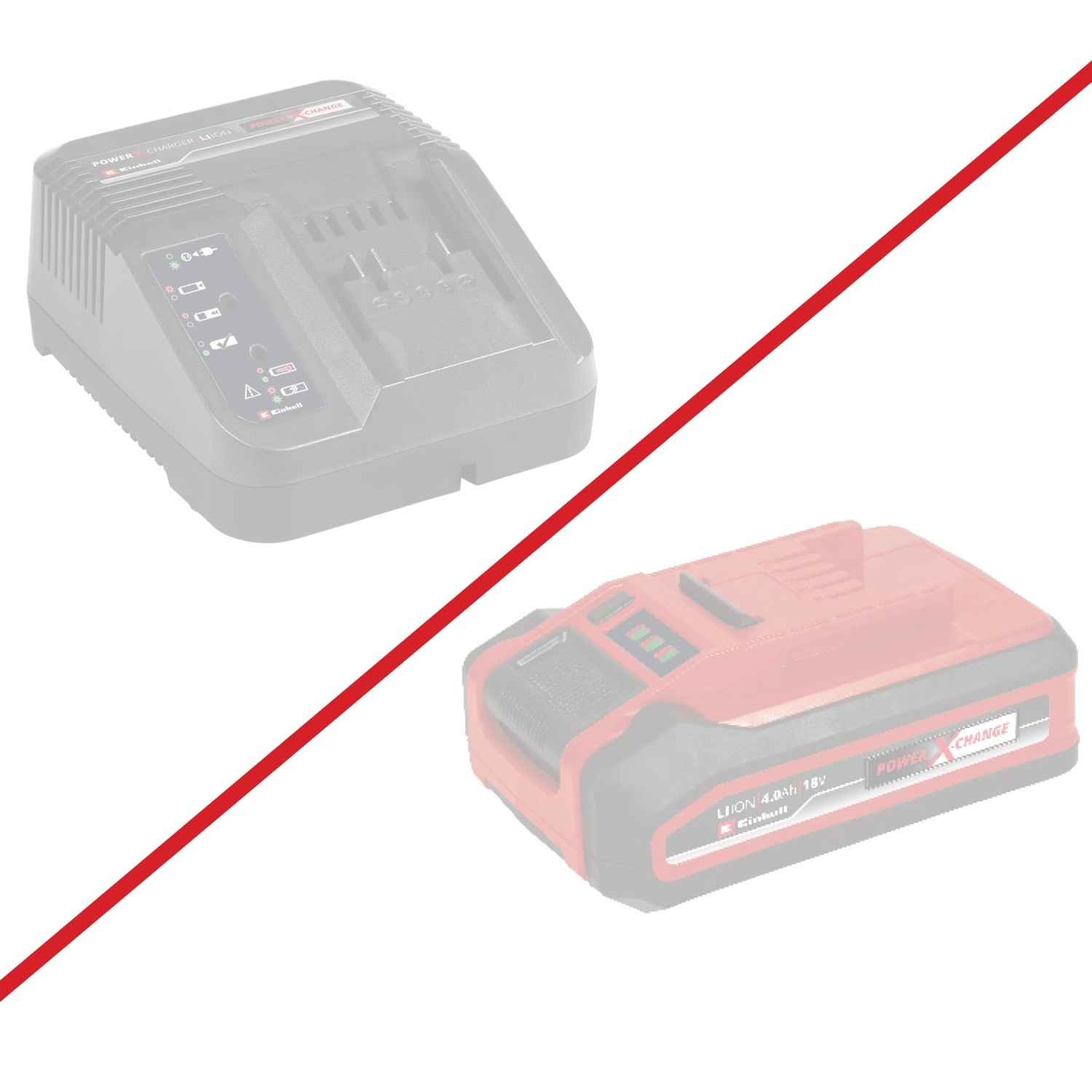 Einhell Akku und Ladegerät für Trockenbauschleifer, Power X-Change System.